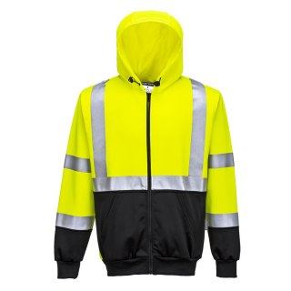 Bluza ostrzegawcza dwukolorowa z kapturem