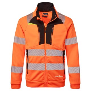 Bluza ostrzegawcza DX4 ze stójką zapinana na zamek