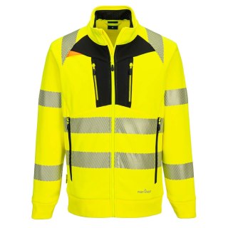 Bluza ostrzegawcza DX4 ze stójką zapinana na zamek