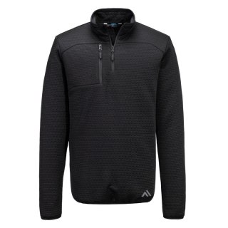 Bluza teksturowana KX3 z zamkiem 1/4
