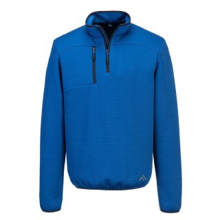 Bluza teksturowana KX3 z zamkiem 1/4