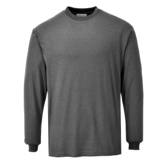 Trudnopalny i antystatyczny t-shirt z długim rękawem Modaflame