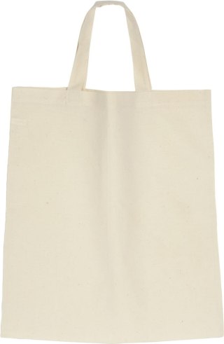 Torba bawełniana 150 g - krótkie uchwyty