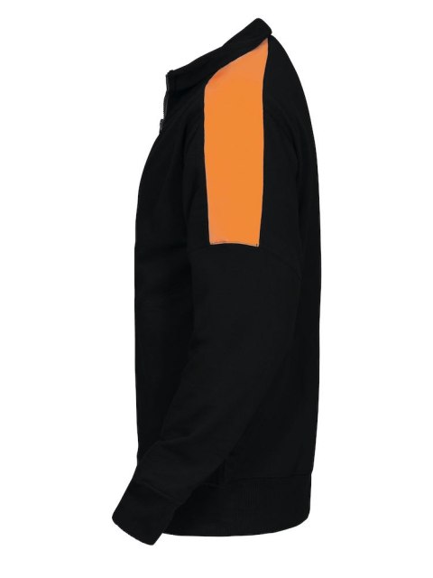 2123 BLUZA NA ZAMEK Z ODBLASKAMI NA RAMIONACH