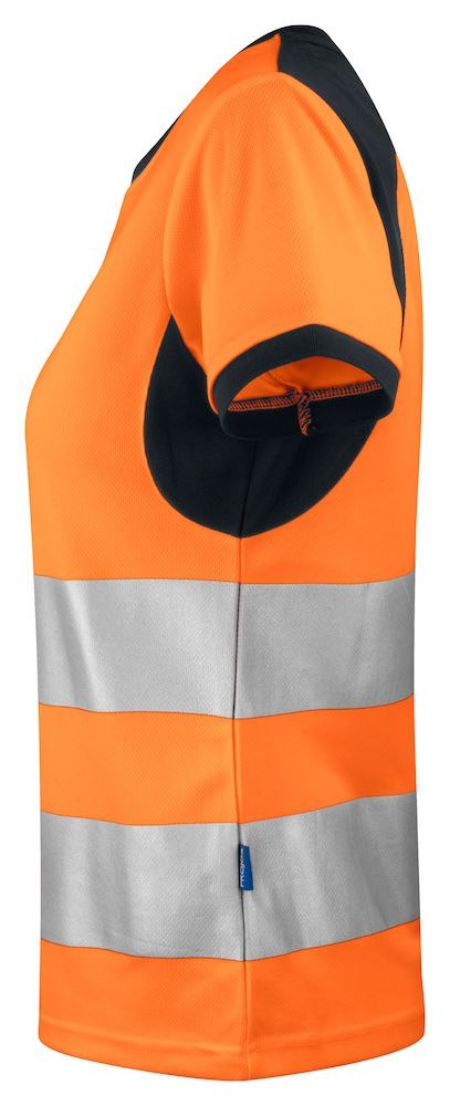 6012 T-SHIRT DAMSKI EN ISO 20471 KLASA 2/1
