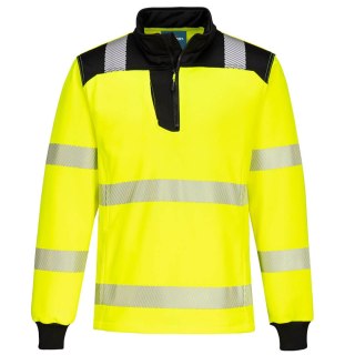 Bluza ostrzegawcza PW3 z zamkiem 1/4