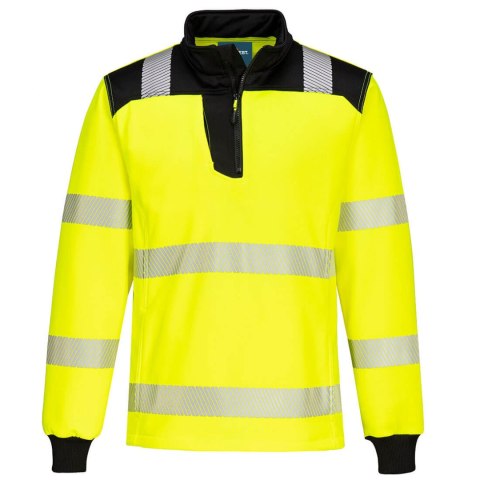 Bluza ostrzegawcza PW3 z zamkiem 1/4 Bluza ostrzegawcza PW3 z zamkiem 1/4