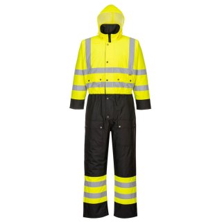 Kombinezon ostrzegawczy kontrastowy ocieplany