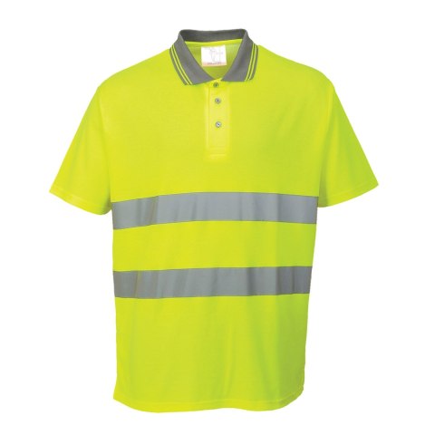 Koszulka ostrzegawcza Polo Cotton Comfort z krótkim rękawem Koszulka ostrzegawcza Polo Cotton Comfort z krótkim rękawem