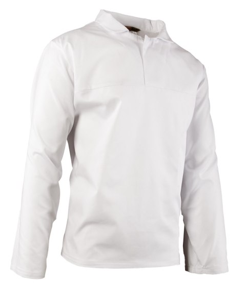 BLUZA DŁUGI RĘKAW HACCP WKŁADANA PRZEZ GŁOWĘ - Biały XL BLUZA DŁUGI RĘKAW HACCP WKŁADANA PRZEZ GŁOWĘ - Biały XL