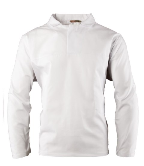 BLUZA DŁUGI RĘKAW HACCP WKŁADANA PRZEZ GŁOWĘ - Biały S BLUZA DŁUGI RĘKAW HACCP WKŁADANA PRZEZ GŁOWĘ - Biały S