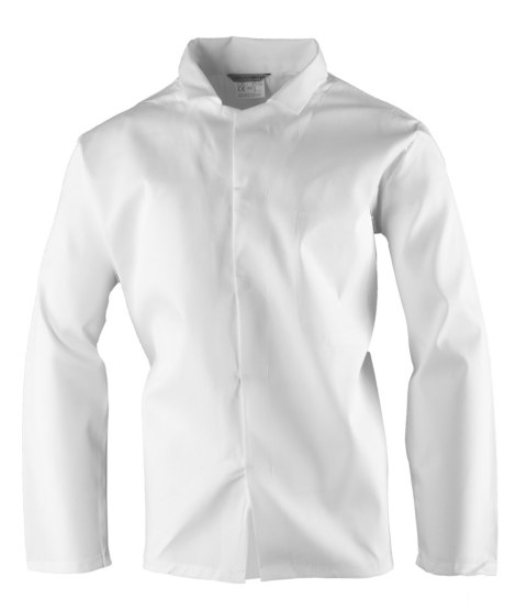 BLUZA ROZPINANA MĘSKA HACCP - Biały 2XL. BLUZA ROZPINANA MĘSKA HACCP - Biały 2XL.