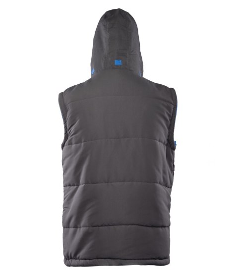 KAMIZELKA COLINO - Stal/Czerwień 2XL. KAMIZELKA COLINO - Stal/Czerwień 2XL.