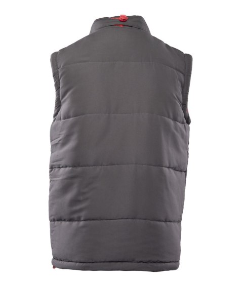 KAMIZELKA COLINO - Stal/Czerwień 2XL. KAMIZELKA COLINO - Stal/Czerwień 2XL.