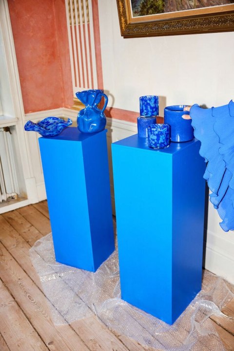ŚWIECZNIK CALORE XS, MULTI BLUE ŚWIECZNIK CALORE XS, MULTI BLUE