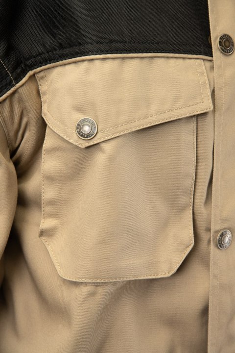 BLUZA BEŻOWY - BEŻOWY 2XL.