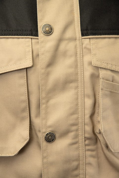 BLUZA BEŻOWY - BEŻOWY 2XL.
