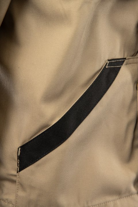 BLUZA BEŻOWY - BEŻOWY M