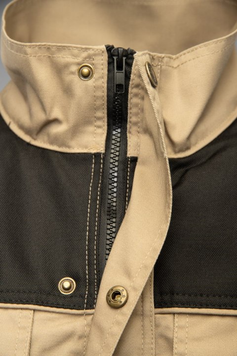 BLUZA BEŻOWY - BEŻOWY M