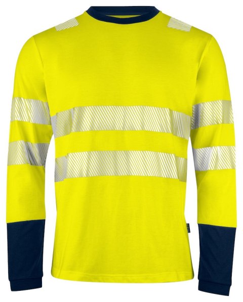 6014 T-SHIRT HV DŁUGI RĘKAW - EN ISO 20471 KLASA 3/2