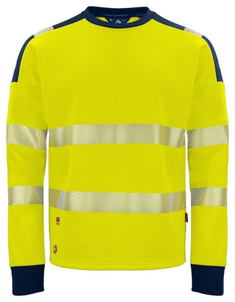 6108 BLUZA Z ODBLASKAMI NA RAMIONACH - EN ISO 20471 KLASA 3/2