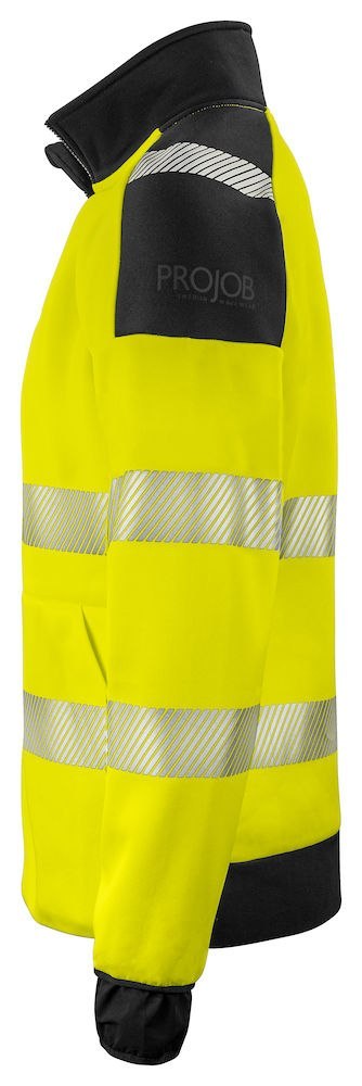6109 BLUZA ROZPINANA Z ODBLASKAMI NA RAMIONACH - EN ISO 20471 KLASA 3/2