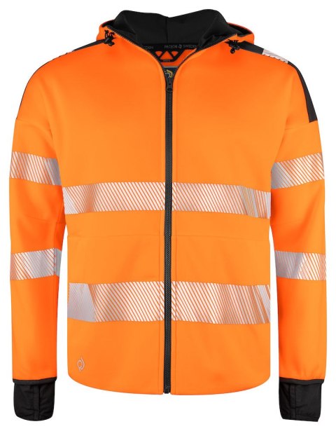6110 BLUZA Z KAPTUREM HV - EN ISO 20471 KLASA 3/2
