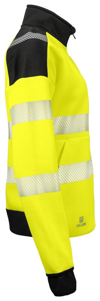 6111 BLUZA DAMSKA ROZPINANA Z ODBLASKAMI NA RAMIONACH - EN ISO 20471 KLASA 3/2