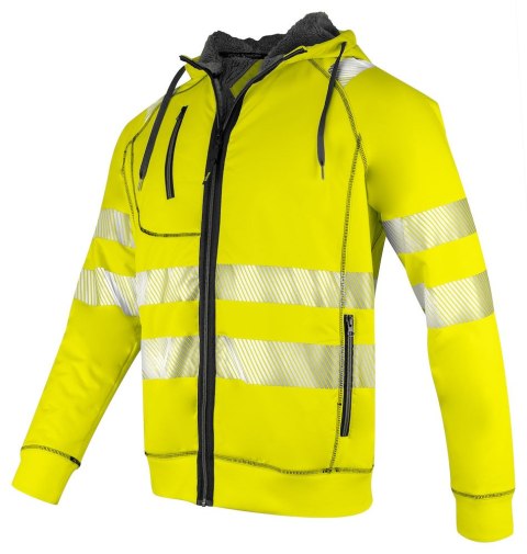 6130 BLUZA Z KAPTUREM HV - EN ISO 20471 KLASA 3/2