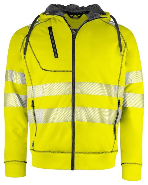 6130 BLUZA Z KAPTUREM HV - EN ISO 20471 KLASA 3/2