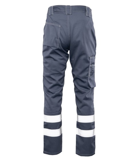 WAIST PANTS ODBLASK - Stalowy/odbask 46