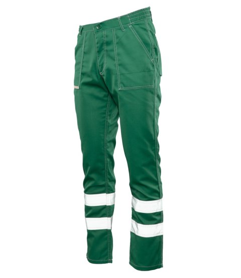 WAIST PANTS ODBLASK - Zielony/odbask 50 WAIST PANTS ODBLASK - Zielony/odbask 50