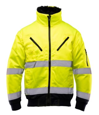 BOMBER HI-VI 3W1 - KAT.II KLASA 3 wstawka kolor - Granat/Żółty 3XL.