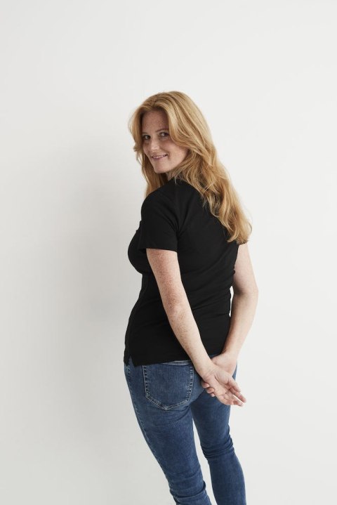 STRETCH PIQUE POLO WOMAN