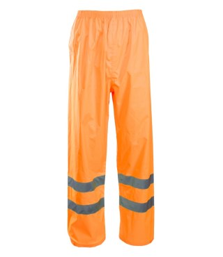 FLASH SPODNIE POLIESTER/PU - Pomarańczowy 2XL.