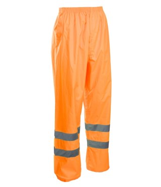 FLASH SPODNIE POLIESTER/PU - Pomarańczowy 2XL.
