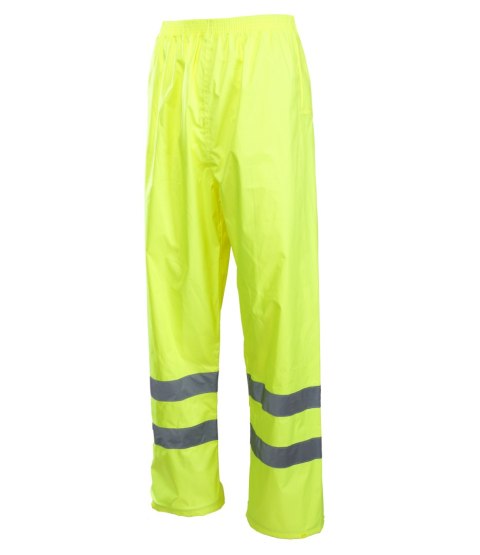 FLASH SPODNIE POLIESTER/PU - Żółty XL