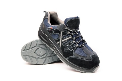 PÓŁBUT MXP BLEID S1 SRC CZARNY/STAL - C.Stal 40
