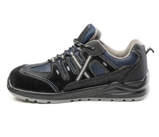 PÓŁBUT MXP BLEID S1 SRC CZARNY/STAL - C.Stal 45