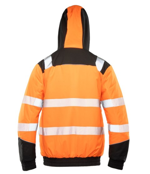 KURTKA SAFE POMARAŃCZ BHVS01 - Pomarańczowy 2XL.