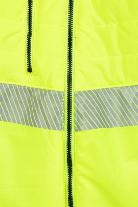 KURTKA SAFE ŻÓŁĆ BHVS01 - Żółty 2XL.