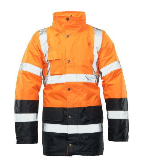BENEFIT HI-VI KURTKA PARKA - KAT.II KLASA 3 - Pomarańczowy 2XL. BENEFIT HI-VI KURTKA PARKA - KAT.II KLASA 3 - Pomarańczowy 2XL.