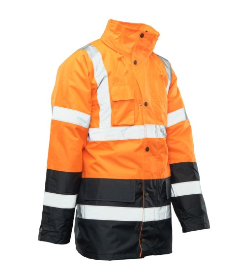 BENEFIT HI-VI KURTKA PARKA - KAT.II KLASA 3 - Pomarańczowy 2XL. BENEFIT HI-VI KURTKA PARKA - KAT.II KLASA 3 - Pomarańczowy 2XL.