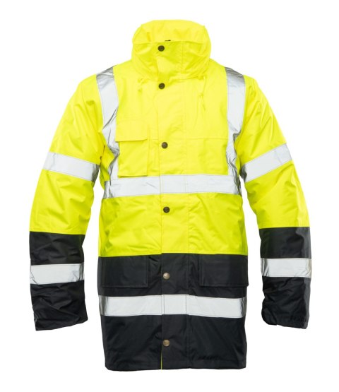 BENEFIT HI-VI KURTKA PARKA - KAT.II KLASA 3 - Żółty (_y) 2XL. BENEFIT HI-VI KURTKA PARKA - KAT.II KLASA 3 - Żółty (_y) 2XL.