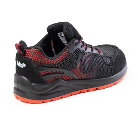 PÓŁBUT MXP AIR CZERWONY S1 - CZARNO-CZERWONY (cc) 45