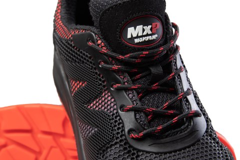 PÓŁBUT MXP AIR CZERWONY S1 - CZARNO-CZERWONY (cc) 46