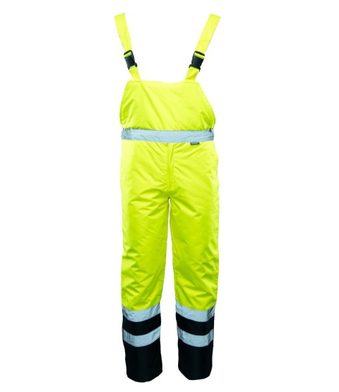 SPODNIE OGRODNICZKI HI-VI - KAT.II KLASA 2 - Żółty (_y) 2XL.