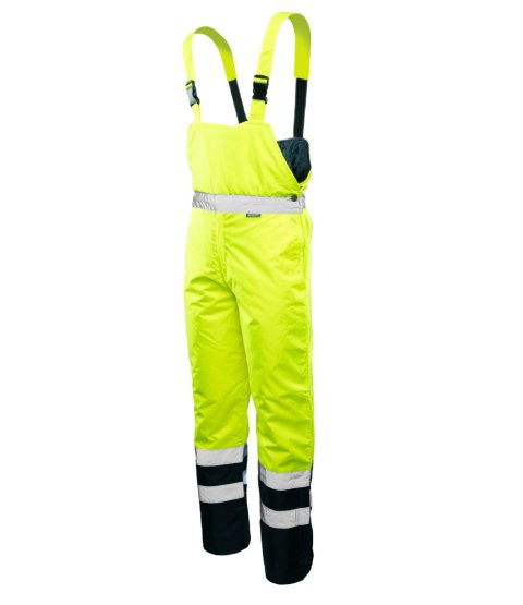 SPODNIE OGRODNICZKI HI-VI - KAT.II KLASA 2 - Żółty (_y) 2XL.