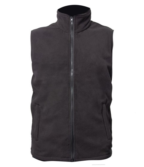 FOGG KAMIZELKA POLAR CZARNY - Czarny 2XL.