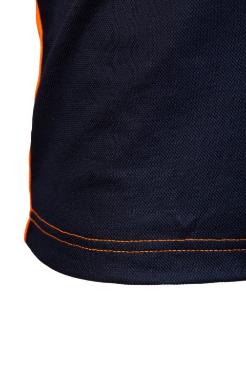 KOSZULKA DŁUGI RĘKAW 50/50 POMARAŃCZ/GRANAT - Pomarańczowy 3XL.